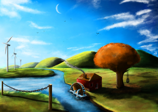 SCENERY Cartoon`SC 15